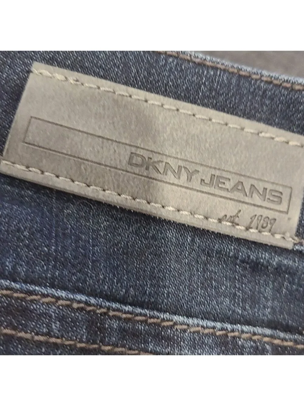 DKNY Jeans Women's Mid Rise Skinny Soho Jeans Dark Rinse